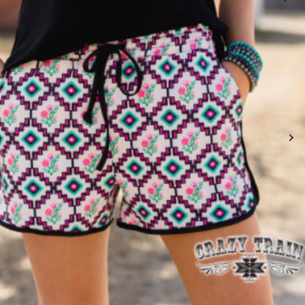 Crazy Train Cactus Cool Shorts